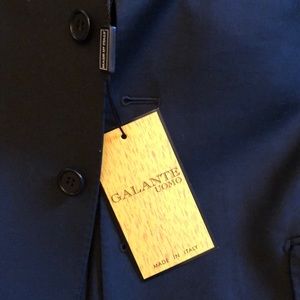 Galante Uomo Italian Men’s Black Suit